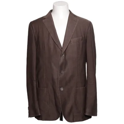 Blazer (Gray, Brown) from Windsor Polyester, Silk, Wool