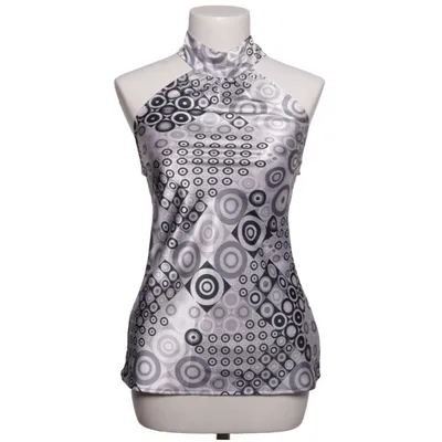 Halter neck top (Black, Gray, White) from Pimkie Elastane, Polyester