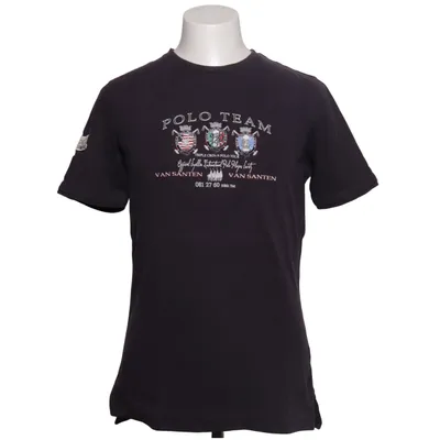 T-shirt (Sort) fra Van Santen & Van Santen Bomuld