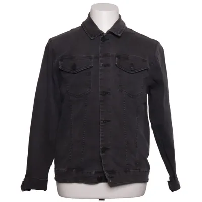 Denim jacket (Gray) from Only & Sons Cotton, Elastane, Polyester