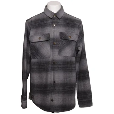 Flannel shirt (Gray) from The Dudes Acrylic, Polyester