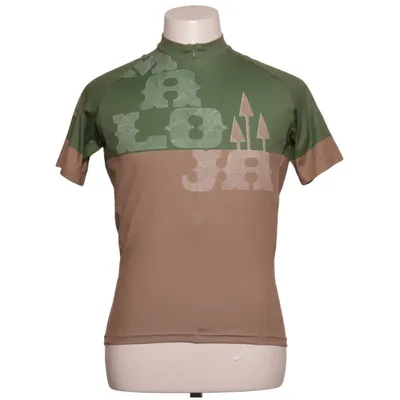 Wielershirt (Groen, Beige) van Maloja Polyester