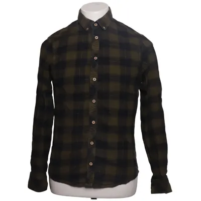 Chemise en flanelle (Vert, Noir) de Blend Denim Coton