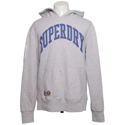 Hoodie (Gray, Blue, Multicolored) from Superdry Cotton, Polyester