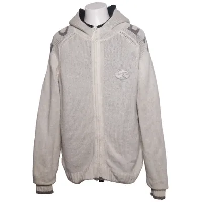 Hoodie (White, Black) from Temster Acrylic, Polyamide, Wool