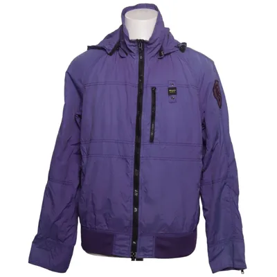 Bomberjacke (Lila) von Blauer Polyamid