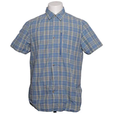 Short sleeve shirt (Blue, Beige) from Fjällräven Polyamide