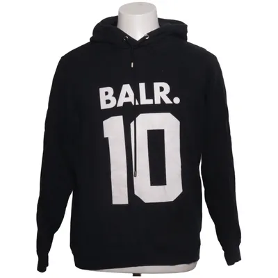 Huvtröja (Svart) från Balr. Bomull, Polyester