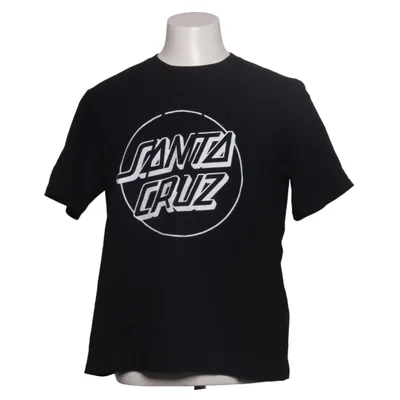 T-shirt (Black) from Santa Cruz Cotton
