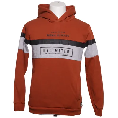 Hoodie (Orange, Gray) from STC Cotton, Polyester