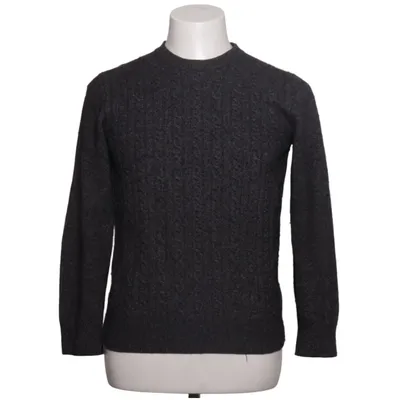 Strickpullover (Grau) von Paul Costelloe Kaschmir, Merinowolle, Seide