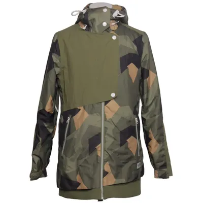 Skijacke (Grün, Braun, Schwarz) von Colour Wear Polyamid, Polyester
