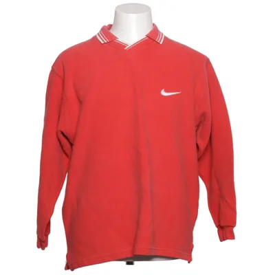 Collegetröja (Röd, Vit) från Nike Bomull