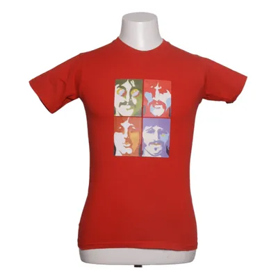 T-shirt (Röd, Flerfärgad) från The Beatles Bomull