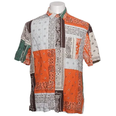 Short sleeve shirt (Orange, Multicolored) from Urban Outfitters