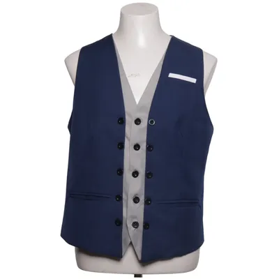 Kostuumgilet (Blauw, Beige, Meerkleurig) van Reverse Polyester