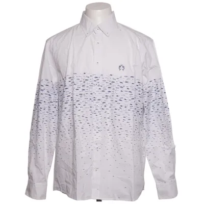Shirt (White, Blue, Multicolored) from Claudio Campione Cotton