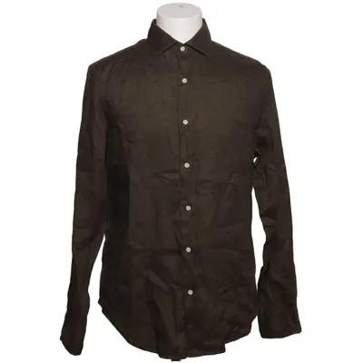 Shirt (Groen) van Boggi Milano Linnen
