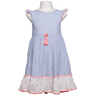 Robe (Bleu, Blanc, Rose) de Happy Girls by Eisend Coton, Polyester
