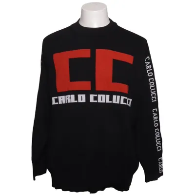 Pull-over (Noir, Rouge, Blanc) de Carlo Colucci Acrylique, Coton