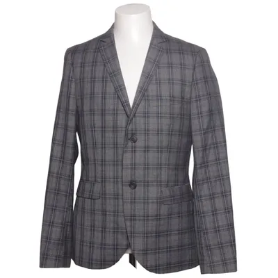 Blazer (Grau, Blau) von Topman Polyester, Viskose