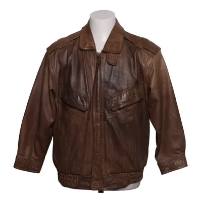 Lederjacke (Braun) von Lepegro Acetat, Leder, Polyamid