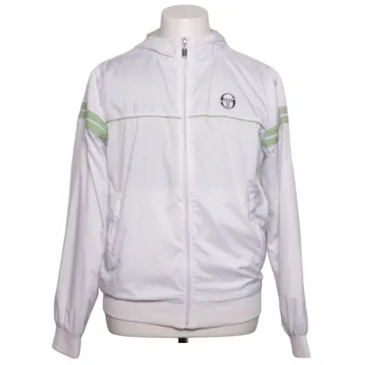 Träningsjacka (Vit, Grön) från Sergio Tacchini Bomull, Polyester