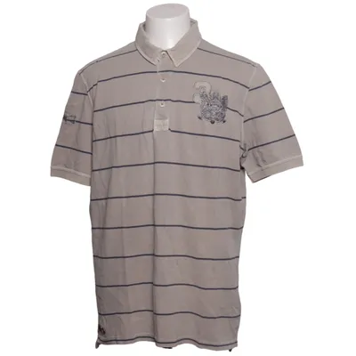 Polotrøje (Beige, Blå) fra Van Santen & Van Santen Bomuld
