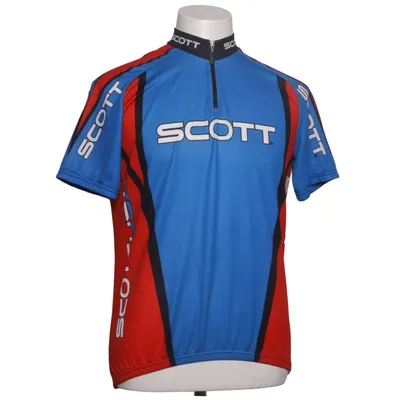 Cykeltröja (Blå, Röd, Svart) från Scott USA Polyester