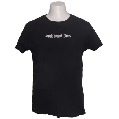 T-shirt (Zwart) van Lonsdale Katoen