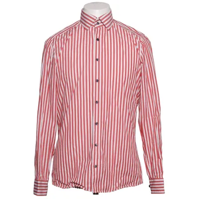 Chemise (Rouge, Blanc) de Olymp Coton