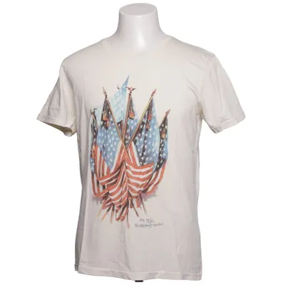 T-shirt (White, Multicolored) from Selected Jeans