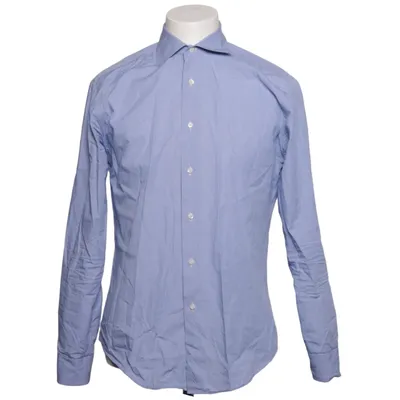 Shirt (Blue, White) from Tombolini Cotton