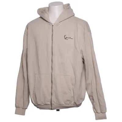 Sweat à capuche (Beige) de Karl Kani Coton, Polyester
