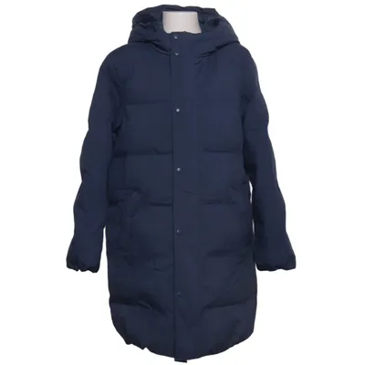 Manteau d'hiver (Bleu) de Jonas Nielsen Polyuréthane, Polyester recyclé