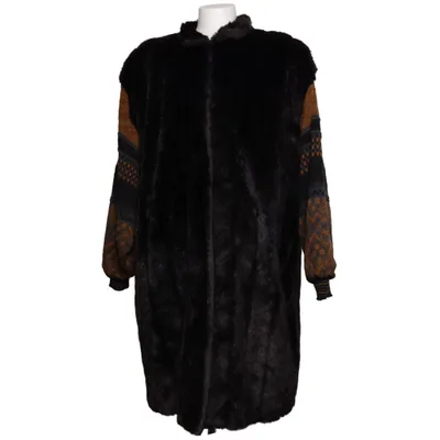 Pardessus en fourrure (Noir, Marron, Multicolore)
