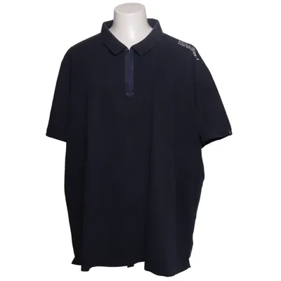 Polo (Noir) de Casamoda Coton, Élasthane