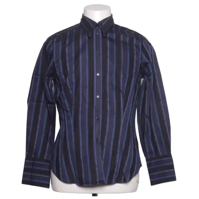 Shirt (Blue, Black) from Jacques Britt Cotton