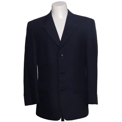 Blazer (Bleu) de Licona Viscose, Laine