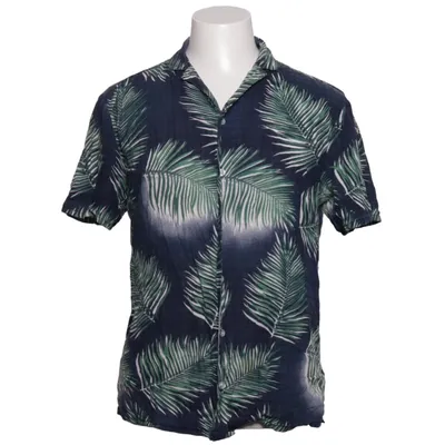 Short sleeve shirt (Blue, Green, White) from RVLT Revolution Cotton, Linen