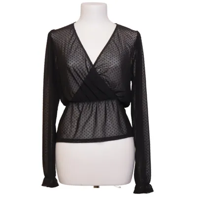 Blouse (Black) from ONLY Elastane, Polyester