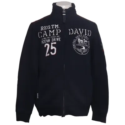 Jacka (Blå) från Camp David Bomull, Polyester
