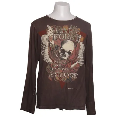 Langarmshirt (Braun) von Pull & Bear Baumwolle