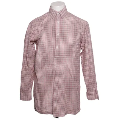 Chemise (Rouge, Blanc) de Os Trachten Coton