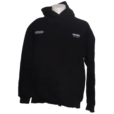 Hoodie (Black) from Smilodox Cotton, Polyester