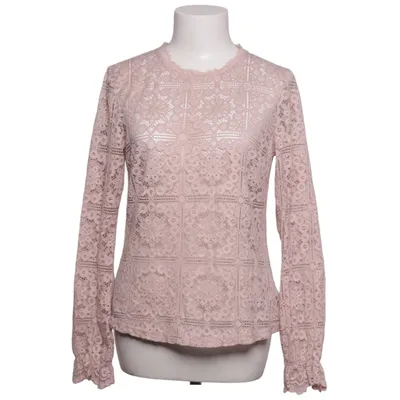Blouse (Pink) from Cream Cotton, Polyamide