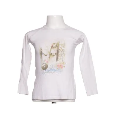 Long sleeve T-shirt (White, Multicolored) from Pampolina