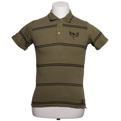 Polo shirt (Green, Black) from Deutschland Cotton