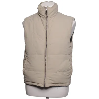 Outer vest (Beige, Black) from Point Zero Down, Feather, Polyamide