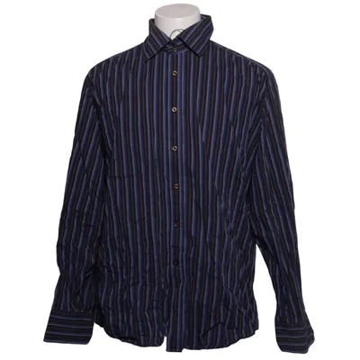 Shirt (Blue, Brown, White) from Riley Cotton